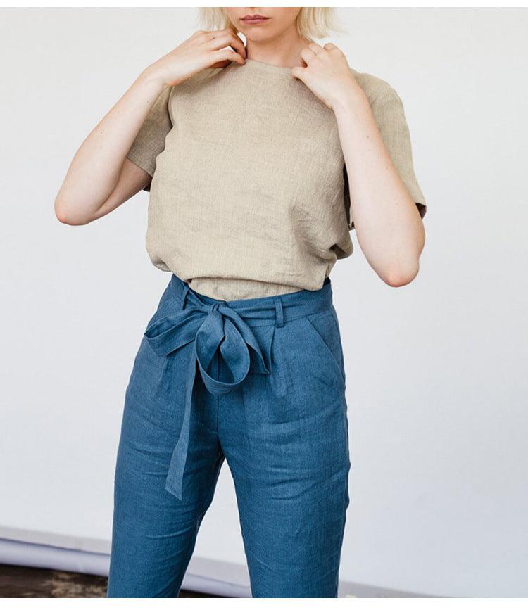 SIMPLE T SHIRT TOP - PRIBO