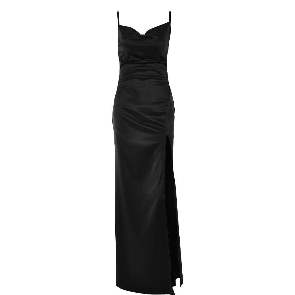SLIT MAXI DRESS - PRIBO