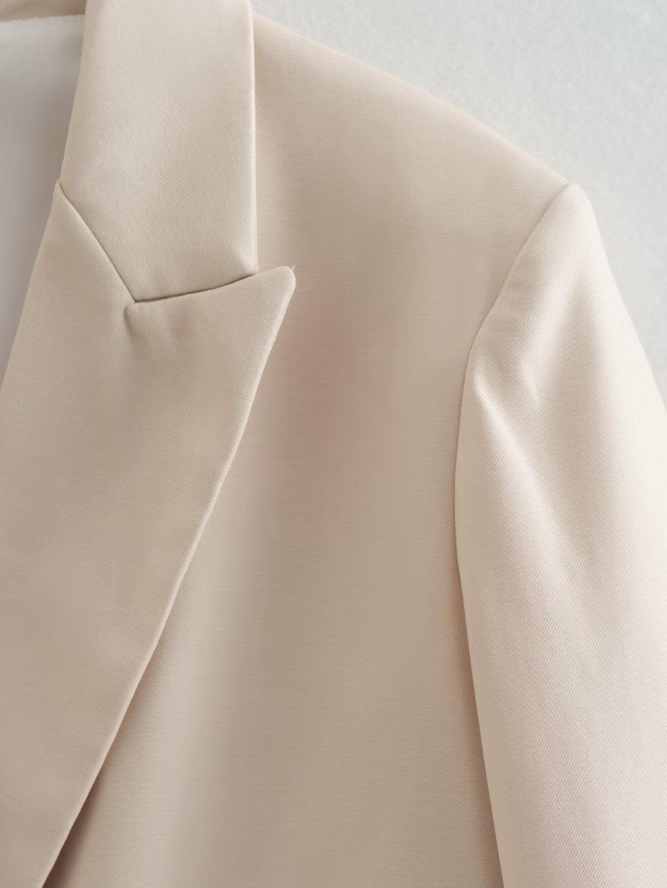 SOLID BLAZER - PRIBO