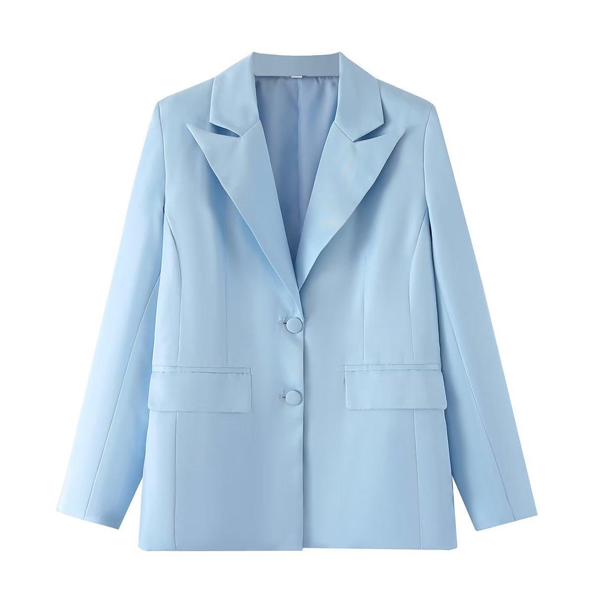 SOLID BLAZER - PRIBO