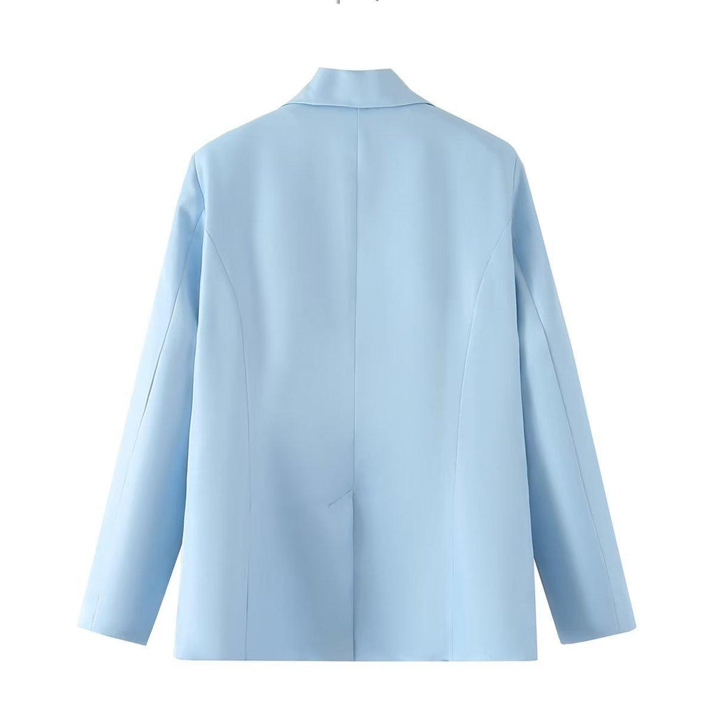 SOLID BLAZER - PRIBO