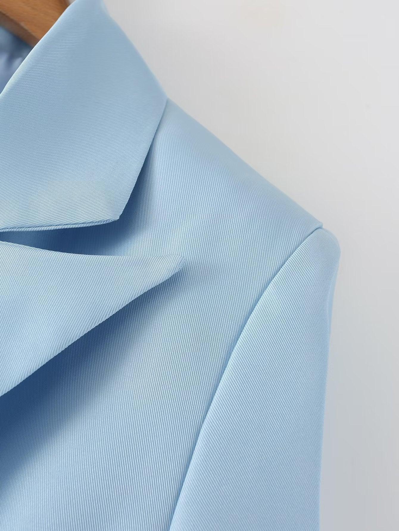 SOLID BLAZER - PRIBO