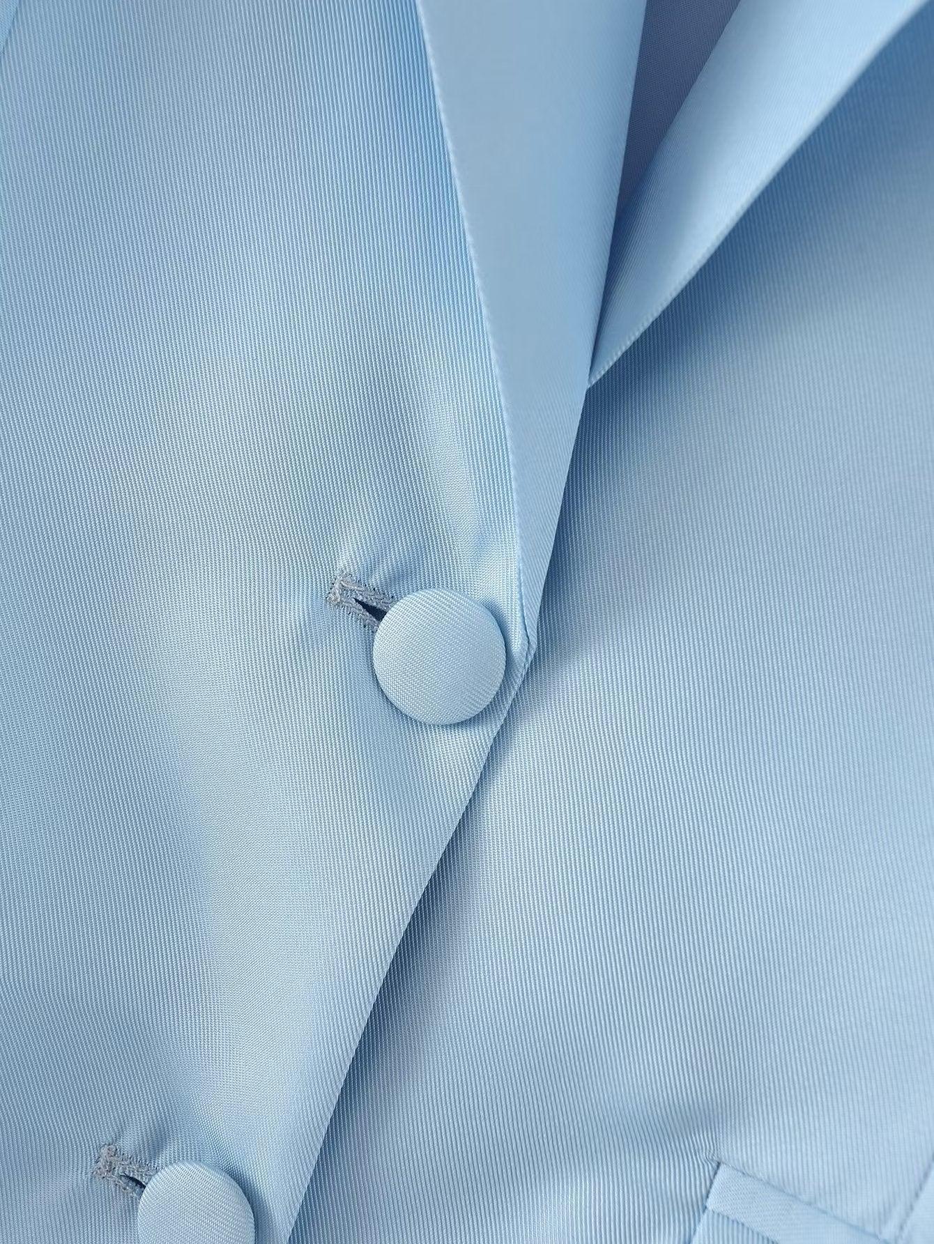 SOLID BLAZER - PRIBO