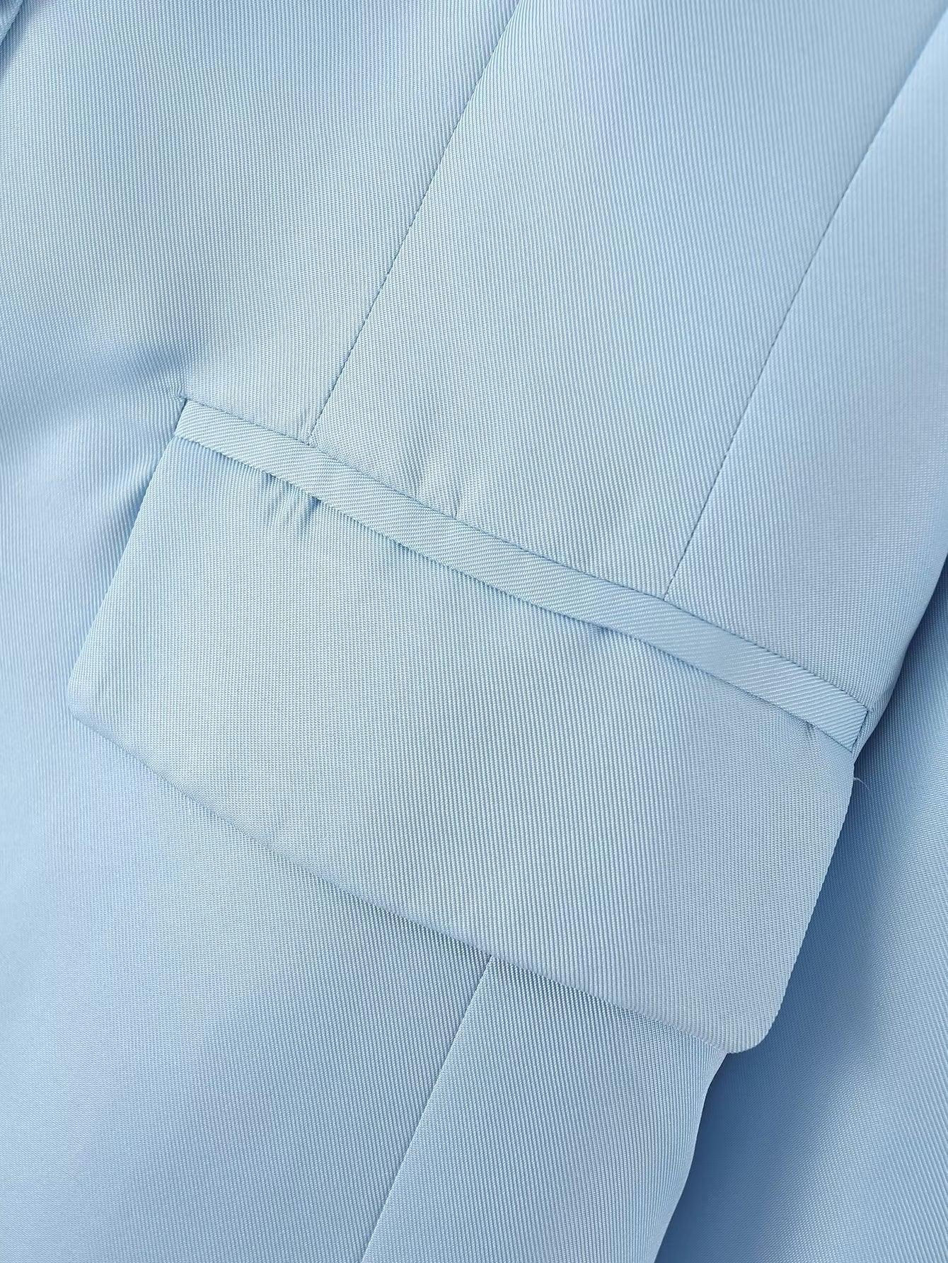 SOLID BLAZER - PRIBO