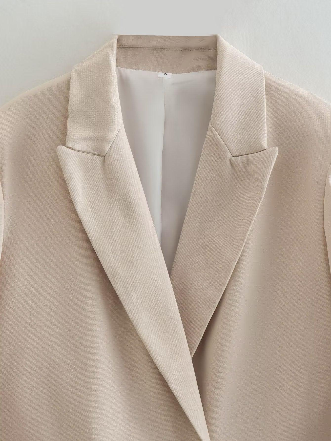 SOLID BLAZER - PRIBO