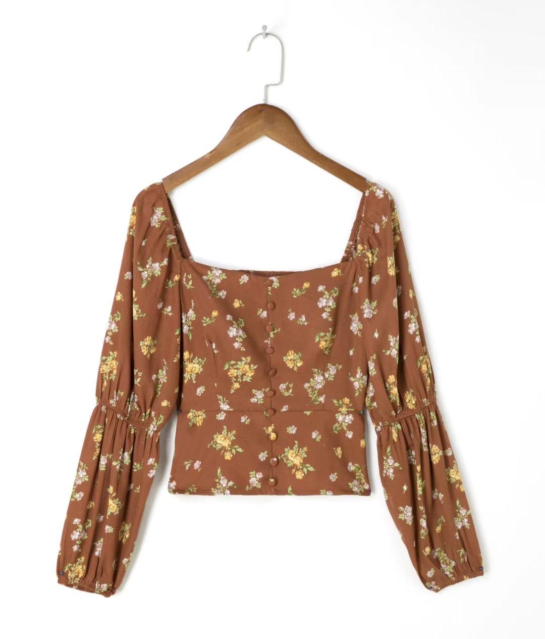 SQUARE NECK TOP - PRIBO