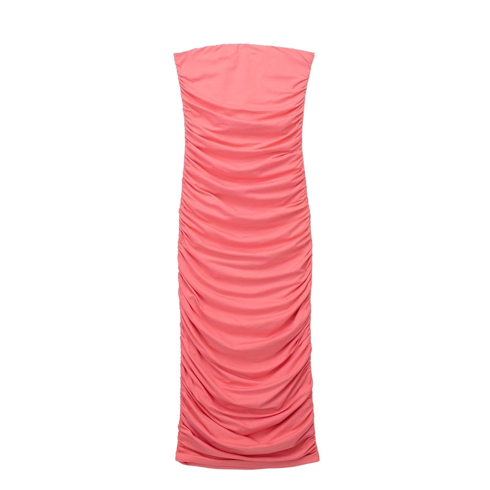 STRAPLESS DRESS - PRIBO