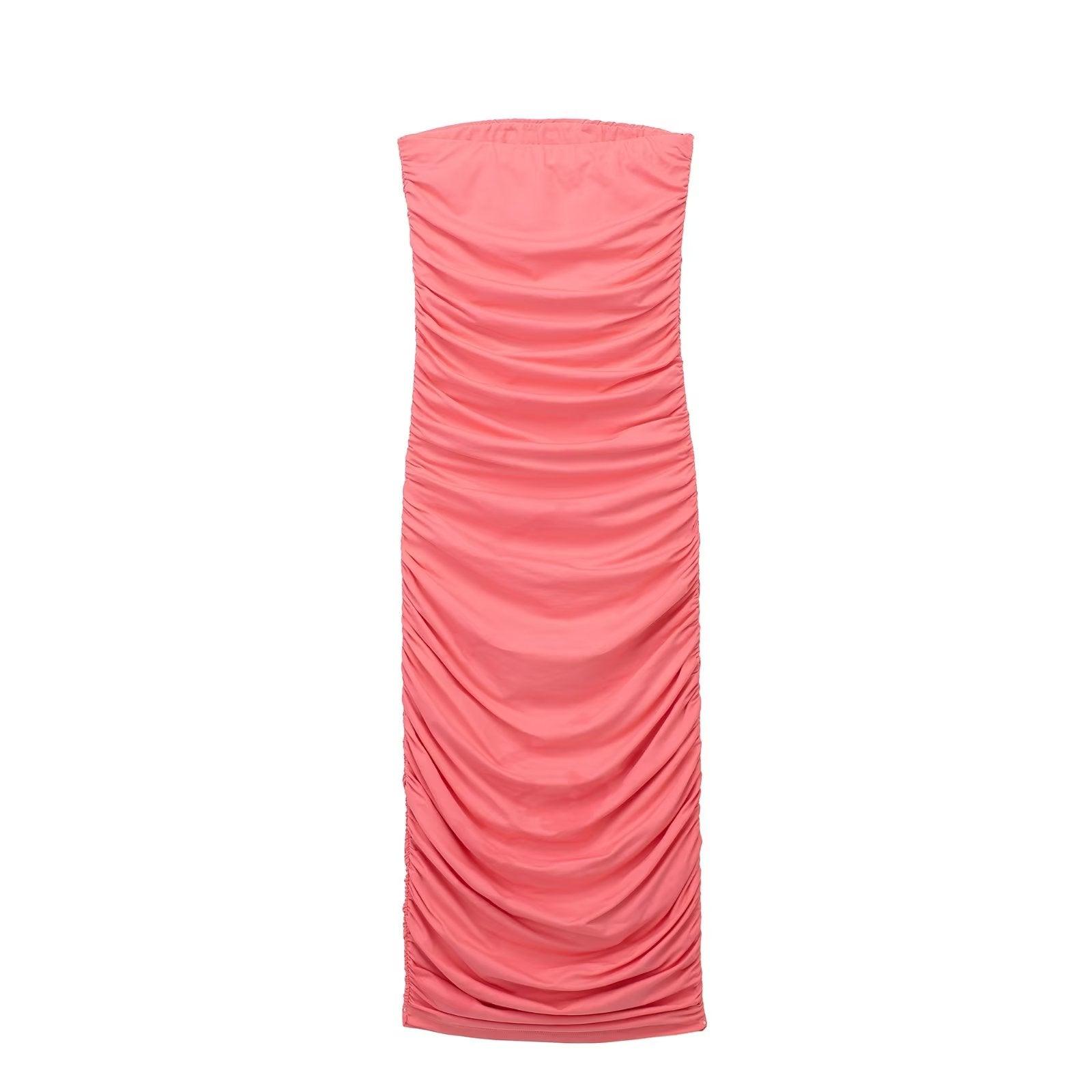 STRAPLESS DRESS - PRIBO