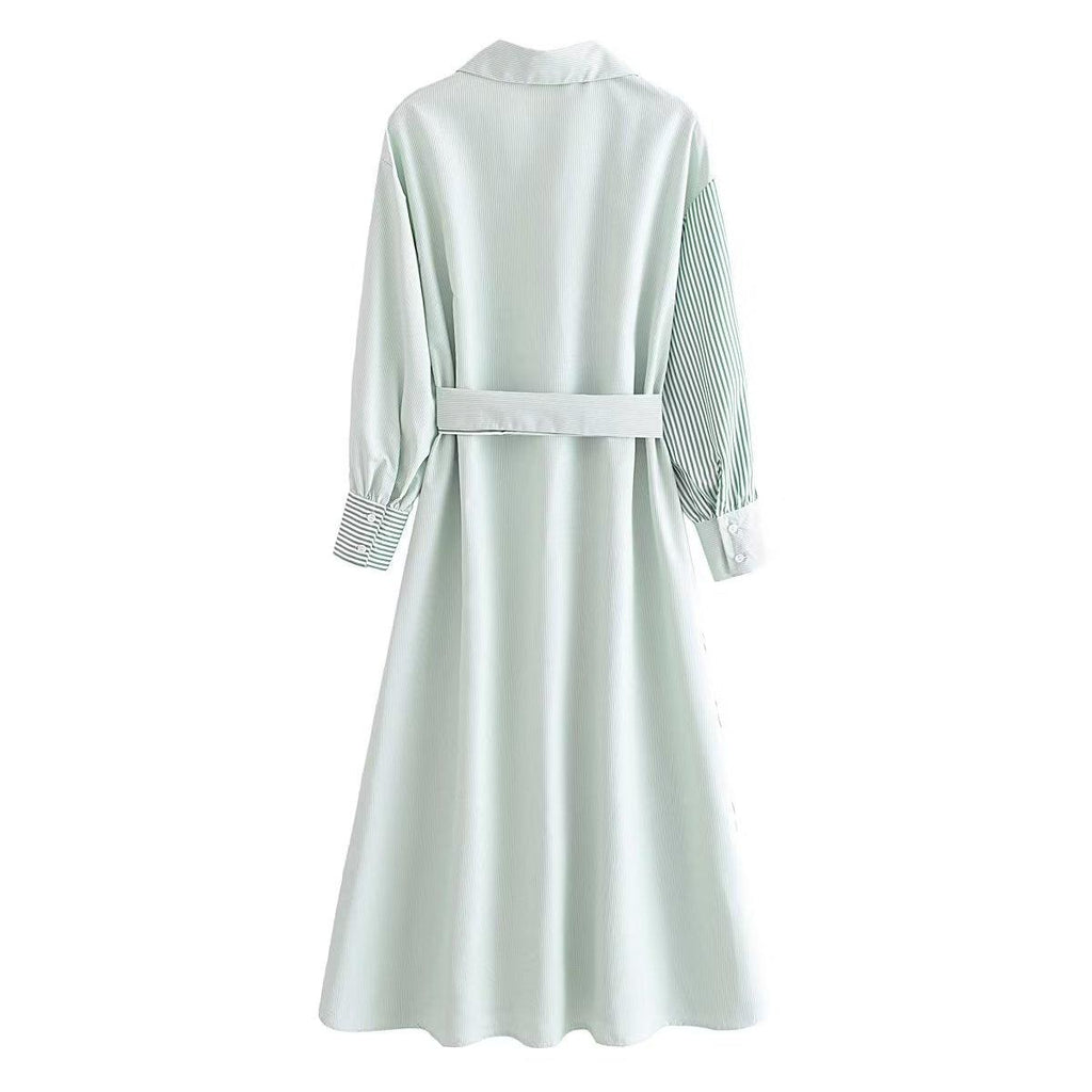 STRIPED DRESS - PRIBO