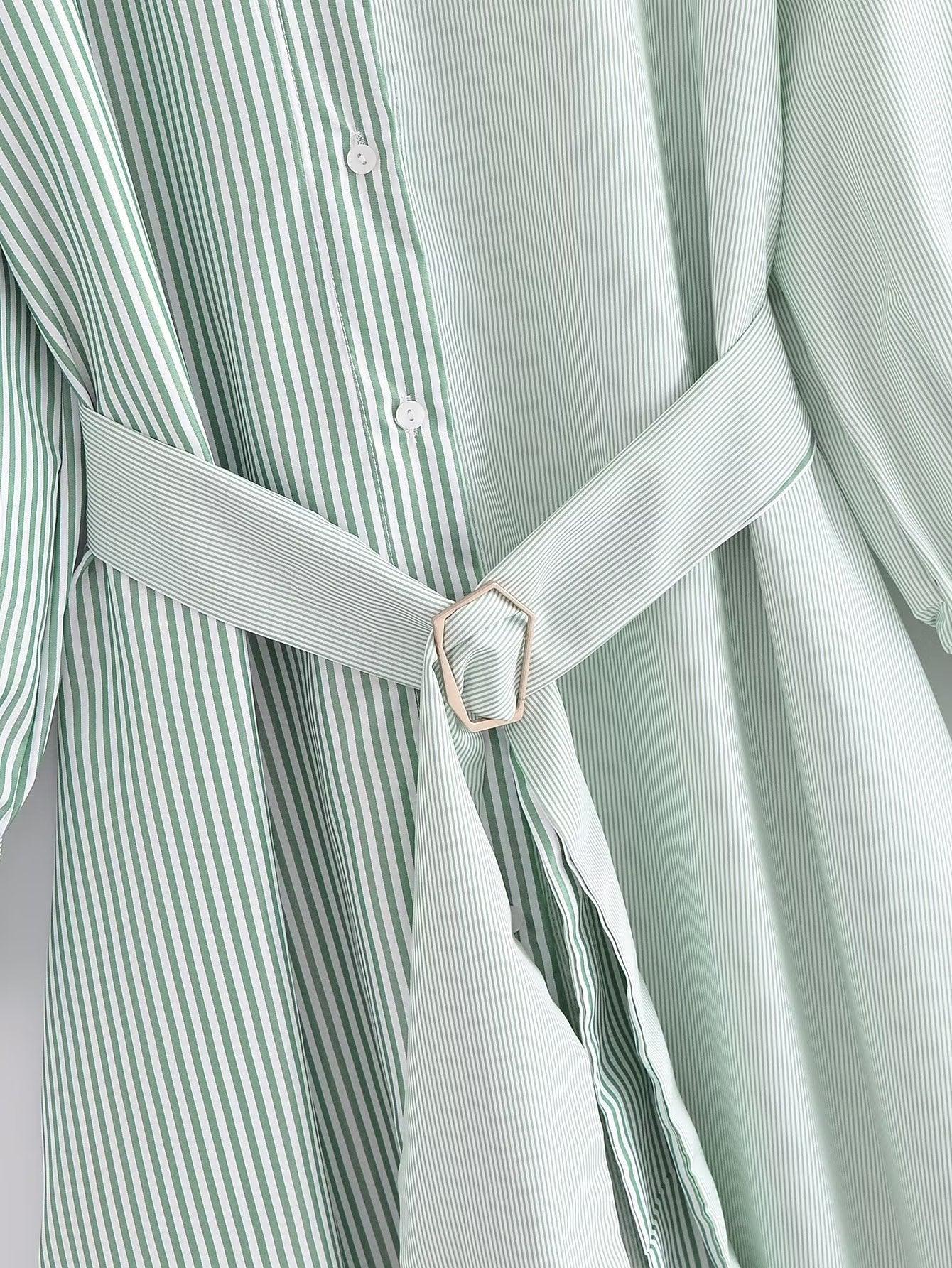 STRIPED DRESS - PRIBO