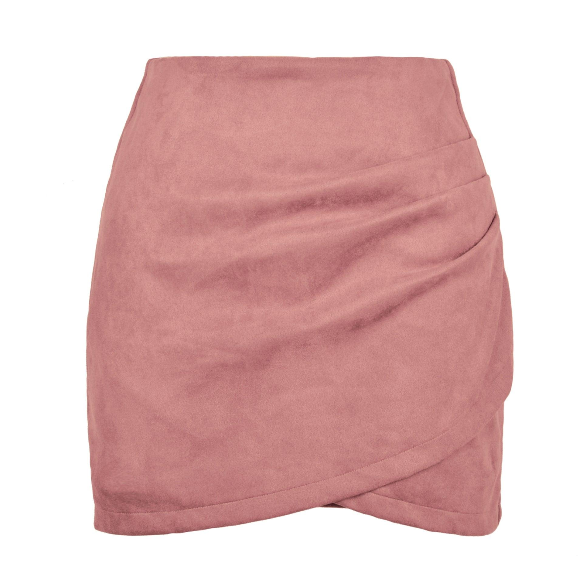 SUEDE SKIRT - PRIBO