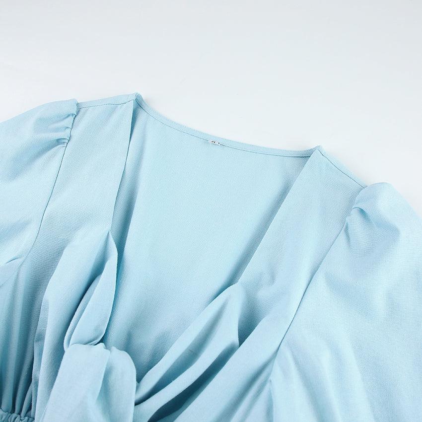 SUMMER FRENCH DESIGN DRESS - PRIBO