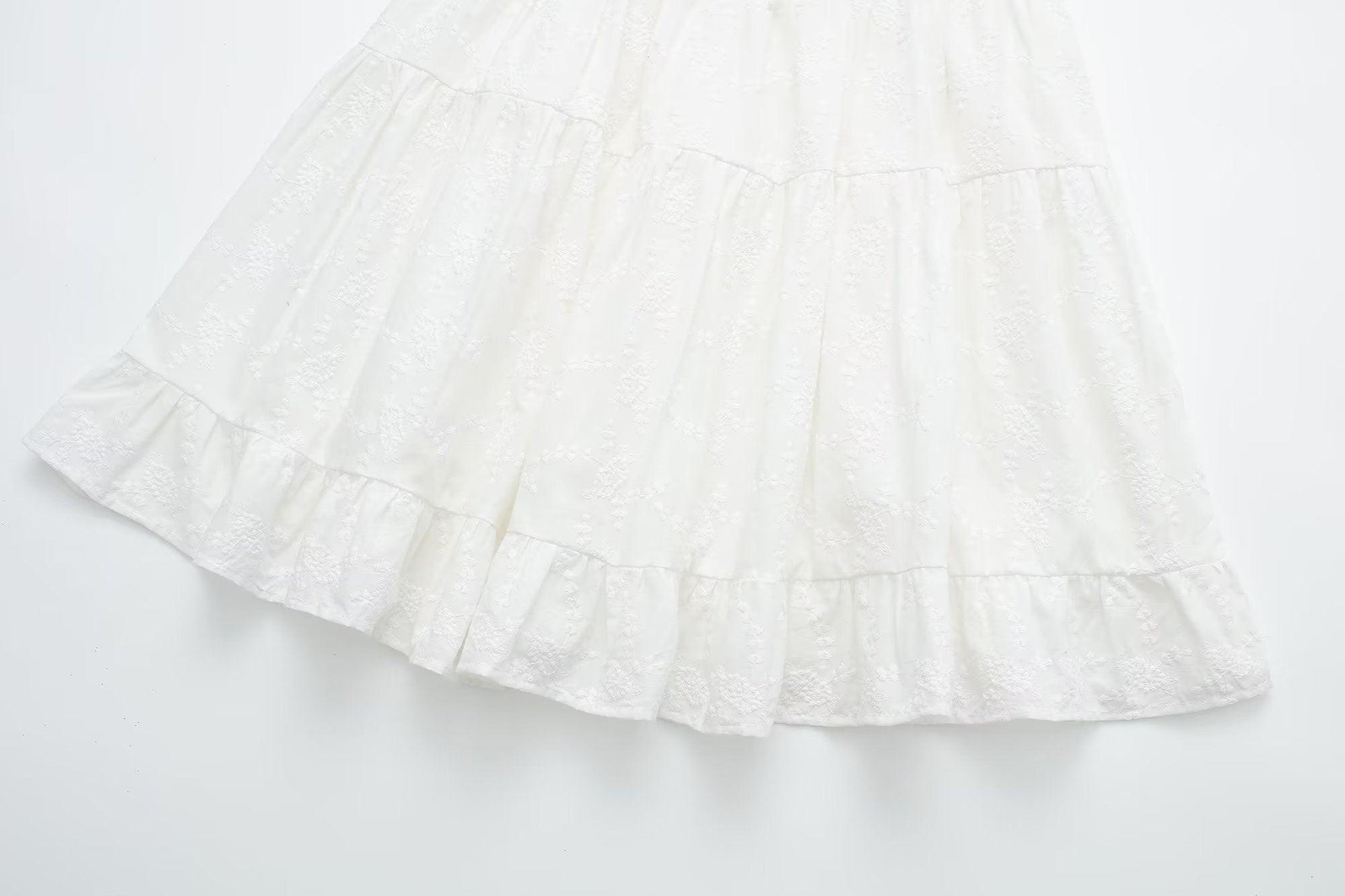 SUMMER WHITE DRESS - PRIBO