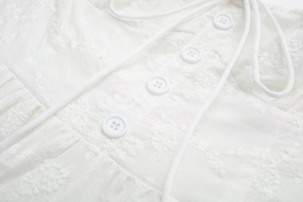 SUMMER WHITE DRESS - PRIBO