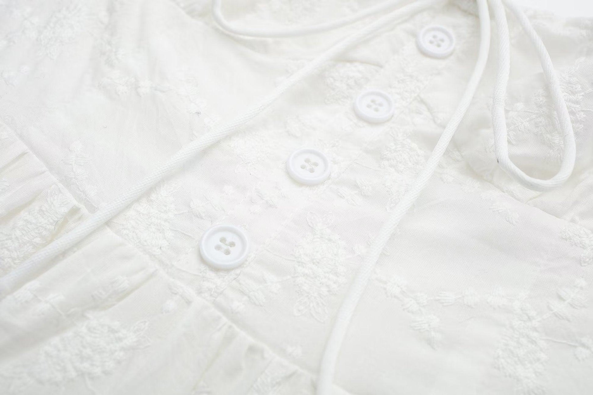 SUMMER WHITE DRESS - PRIBO