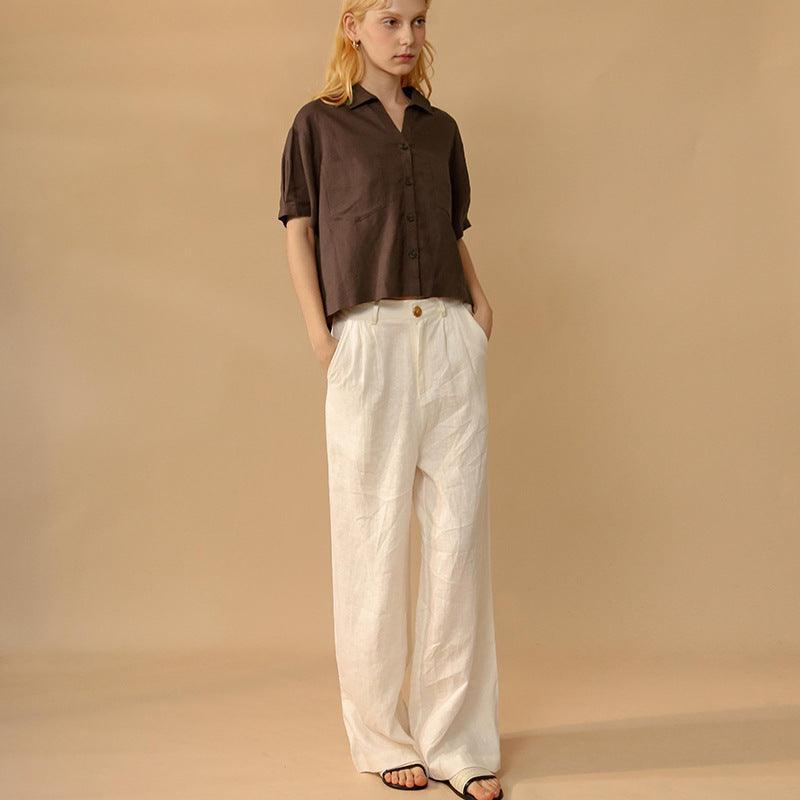 SUNG LINEN PANT - PRIBO