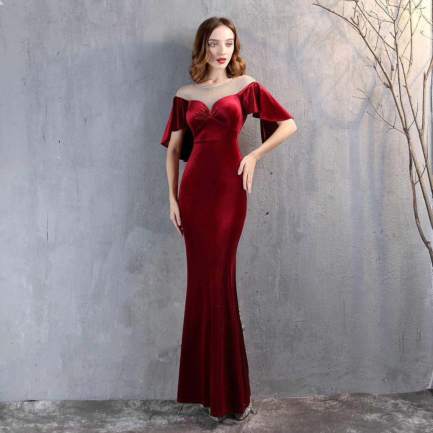 VELVET DRESS - PRIBO