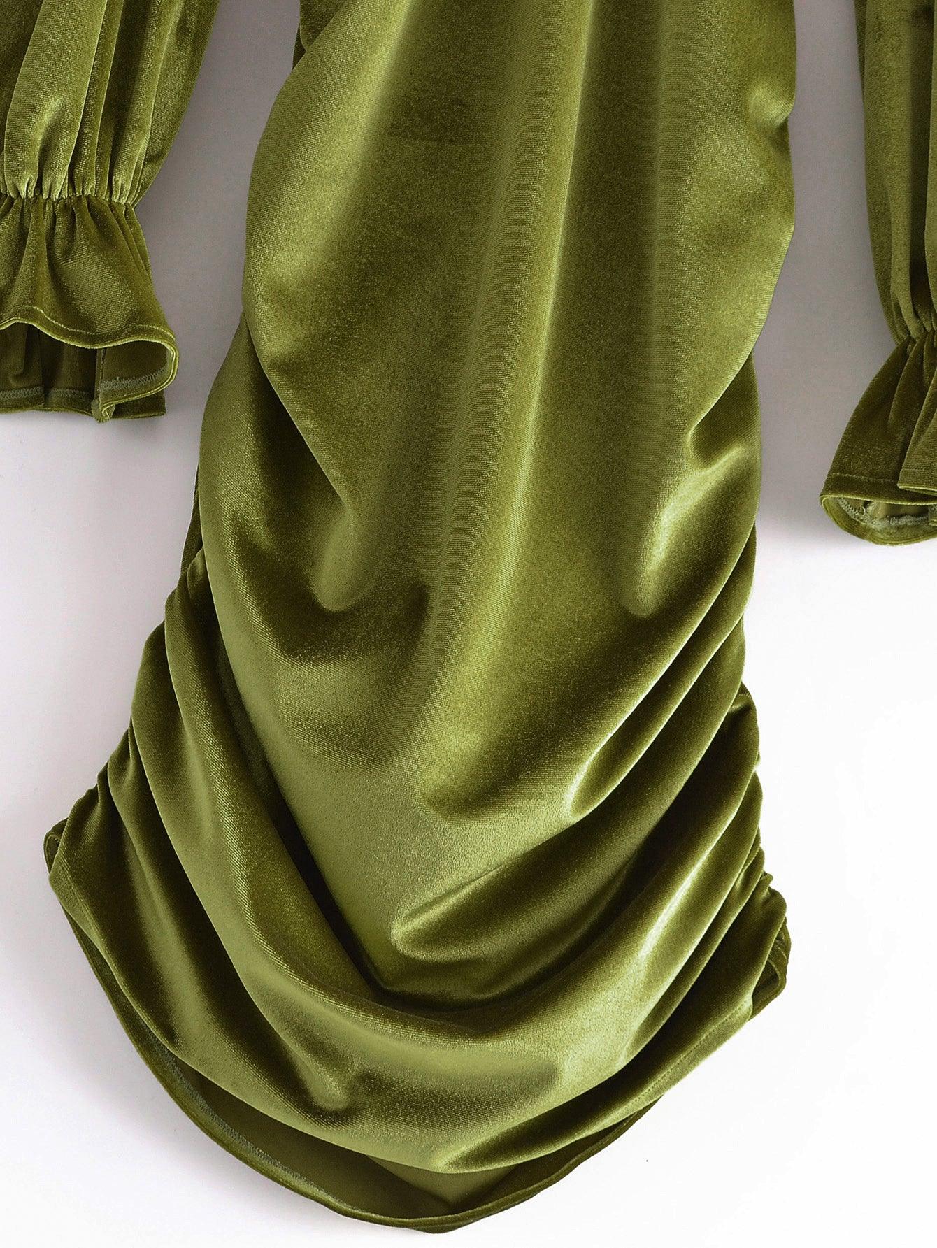 VELVET DRESS - PRIBO