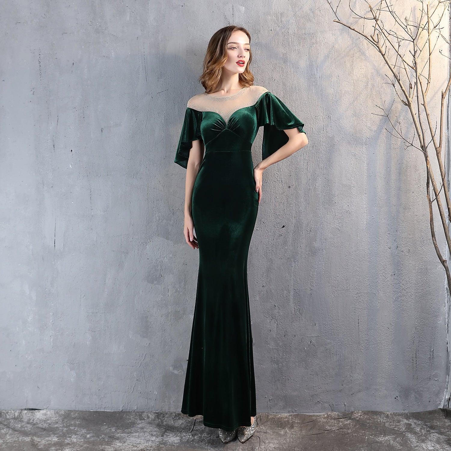 VELVET DRESS - PRIBO