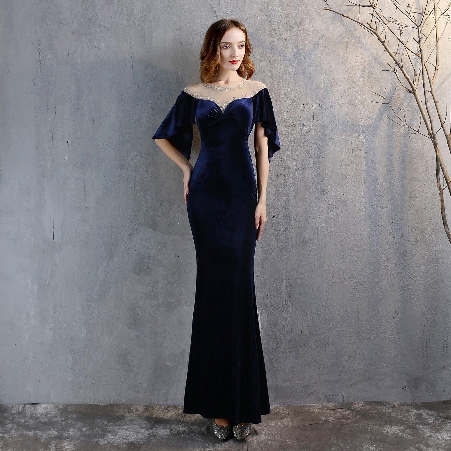 VELVET DRESS - PRIBO