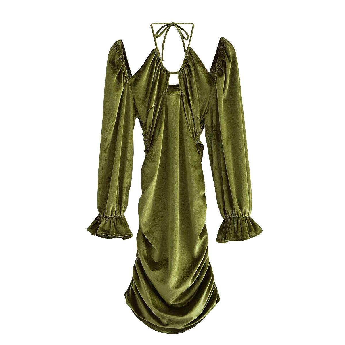 VELVET DRESS - PRIBO