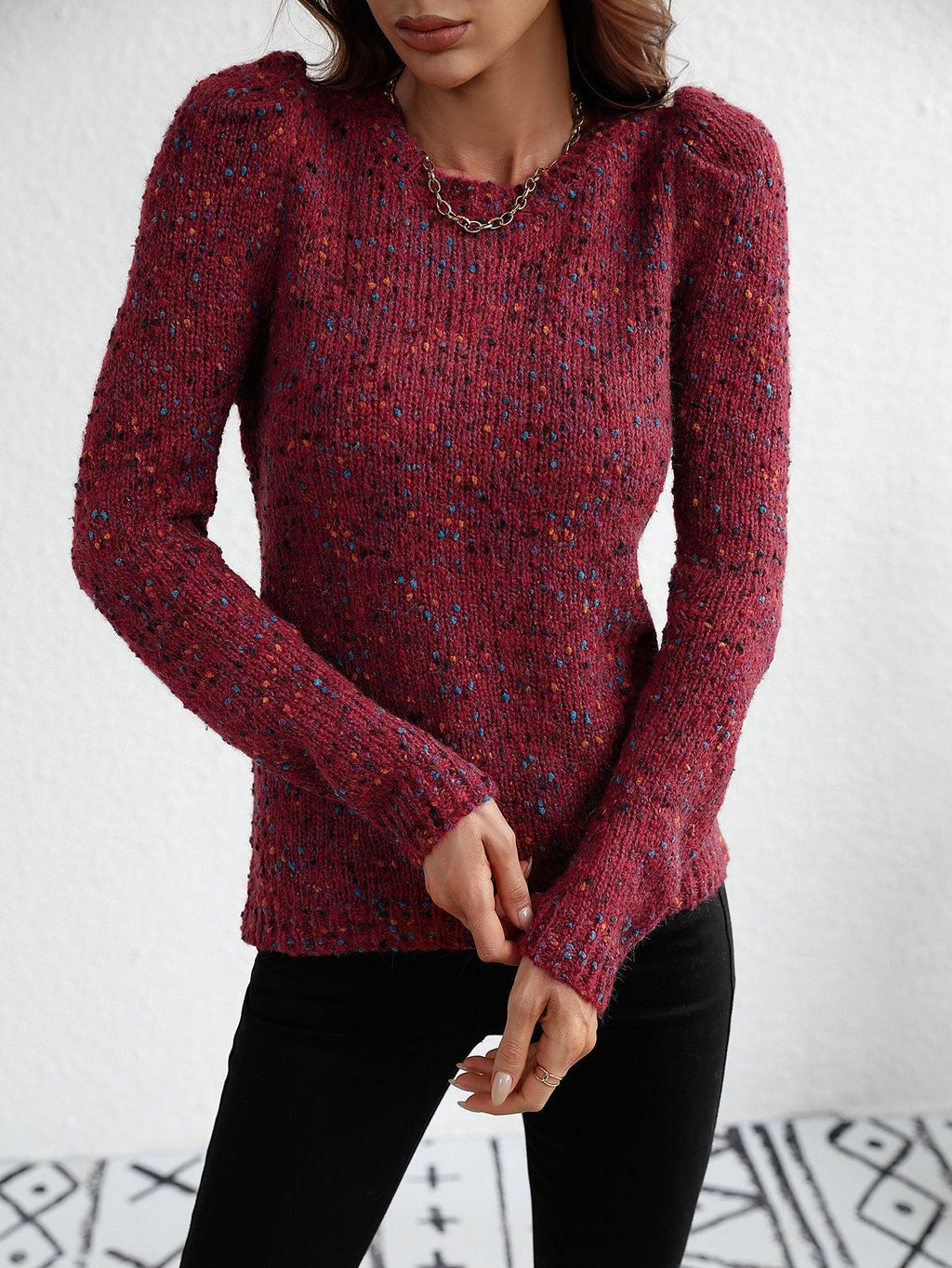 YARN SWEATER - PRIBO