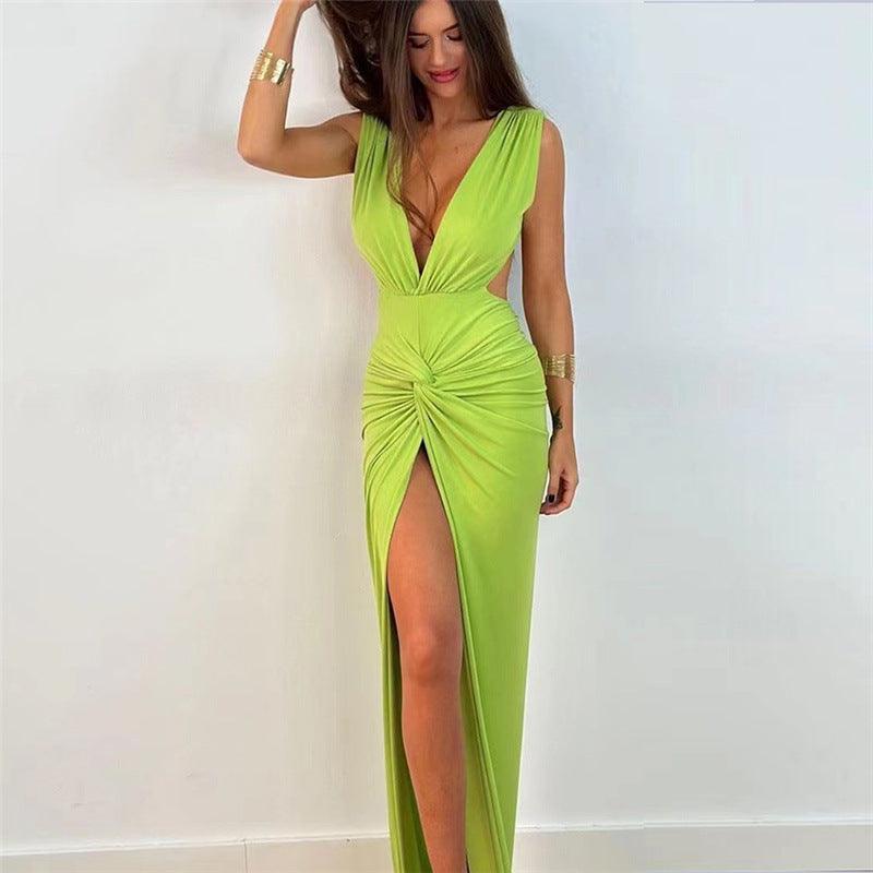 YIMALI BACKLESS DRESS - PRIBO