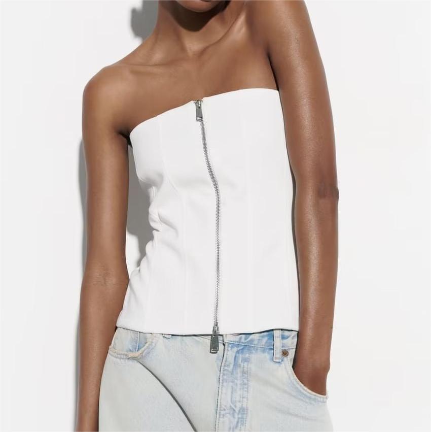 ZIPPER TUBE TOP - PRIBO