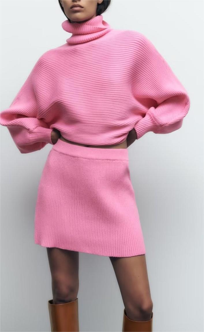 Top & Mini Skirt Set