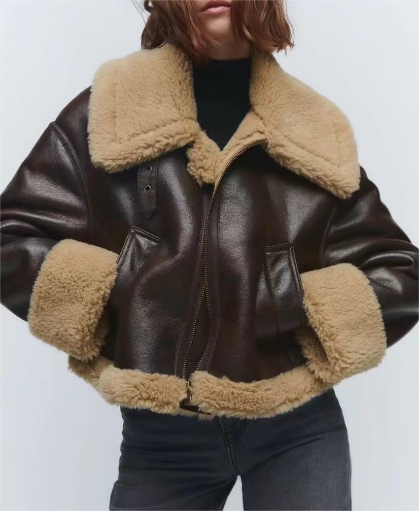 Winter Faux Fur Coat