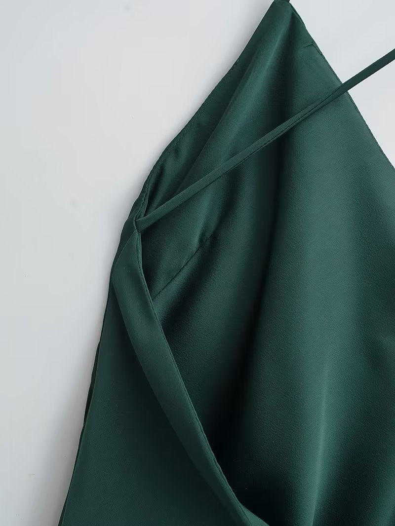 BACKLESS STRAP DRESS