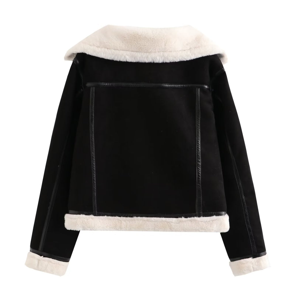 WARM SHEARLING JACKET