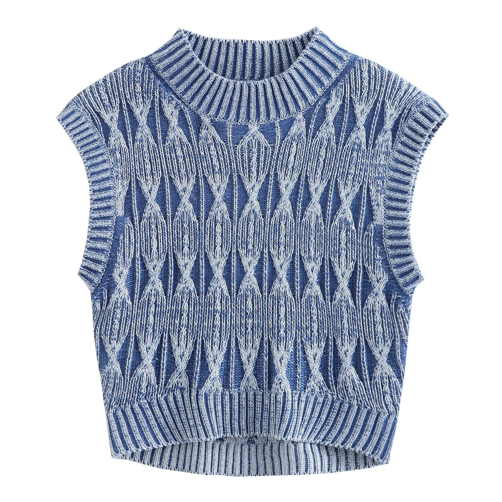 GEOMETRIC CROP TOP
