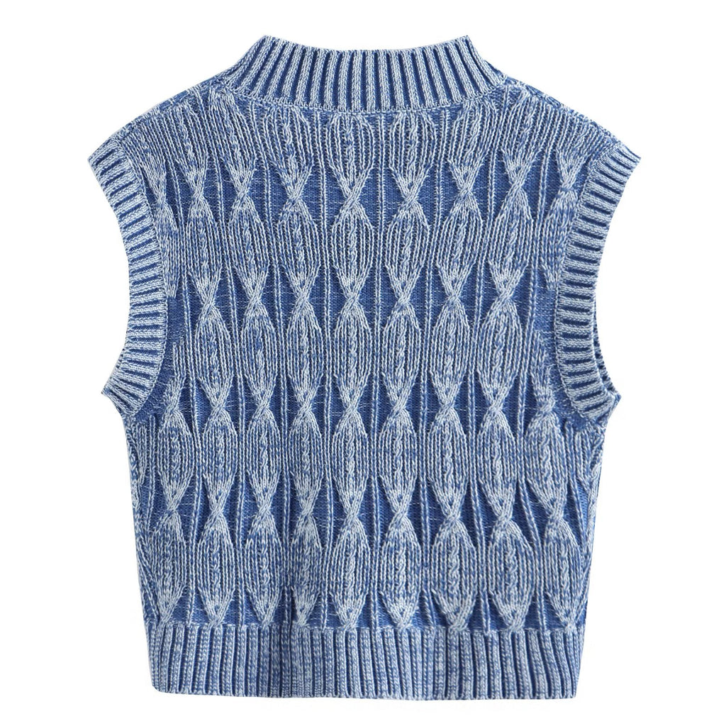 GEOMETRIC CROP TOP