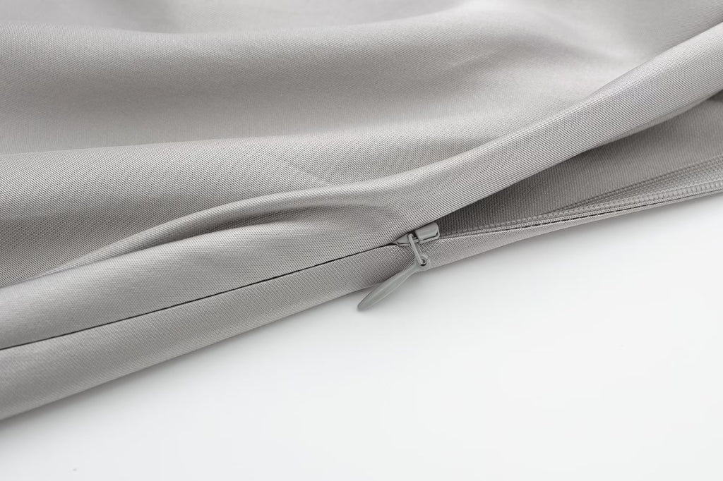 MAXI SATIN DRESS