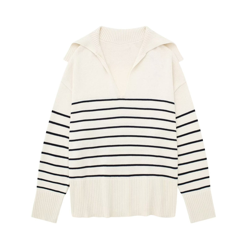 French Striped Sweater