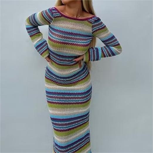 STRIPED DRESS