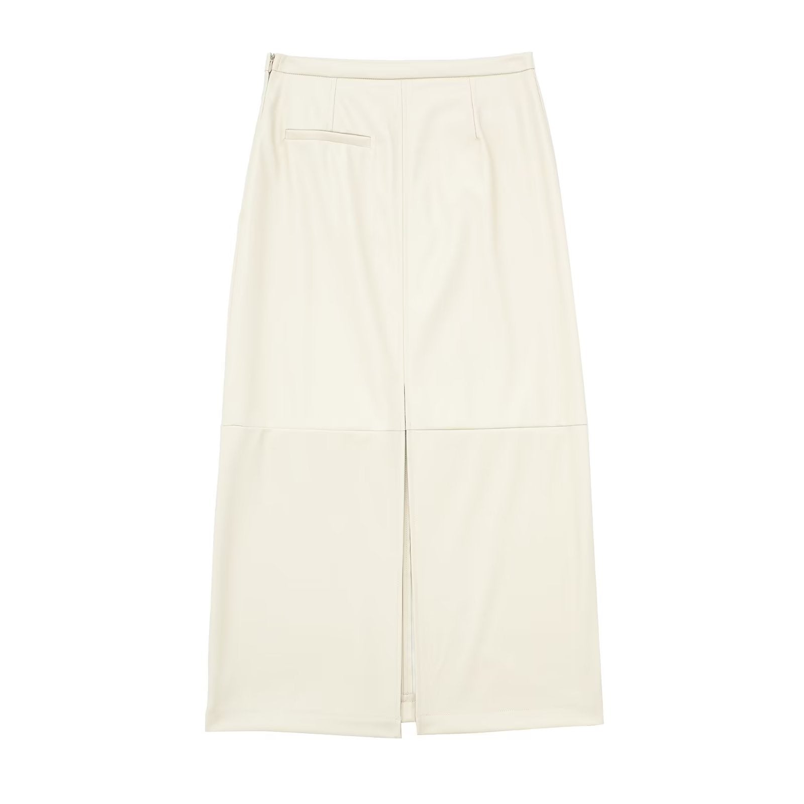 Faux Leather Skirt