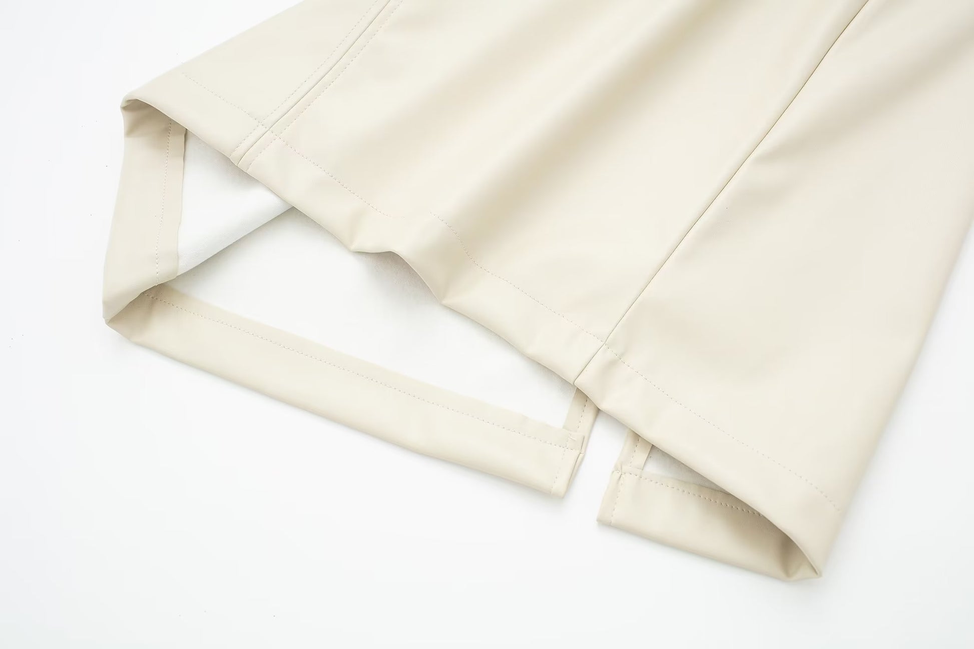 Faux Leather Skirt