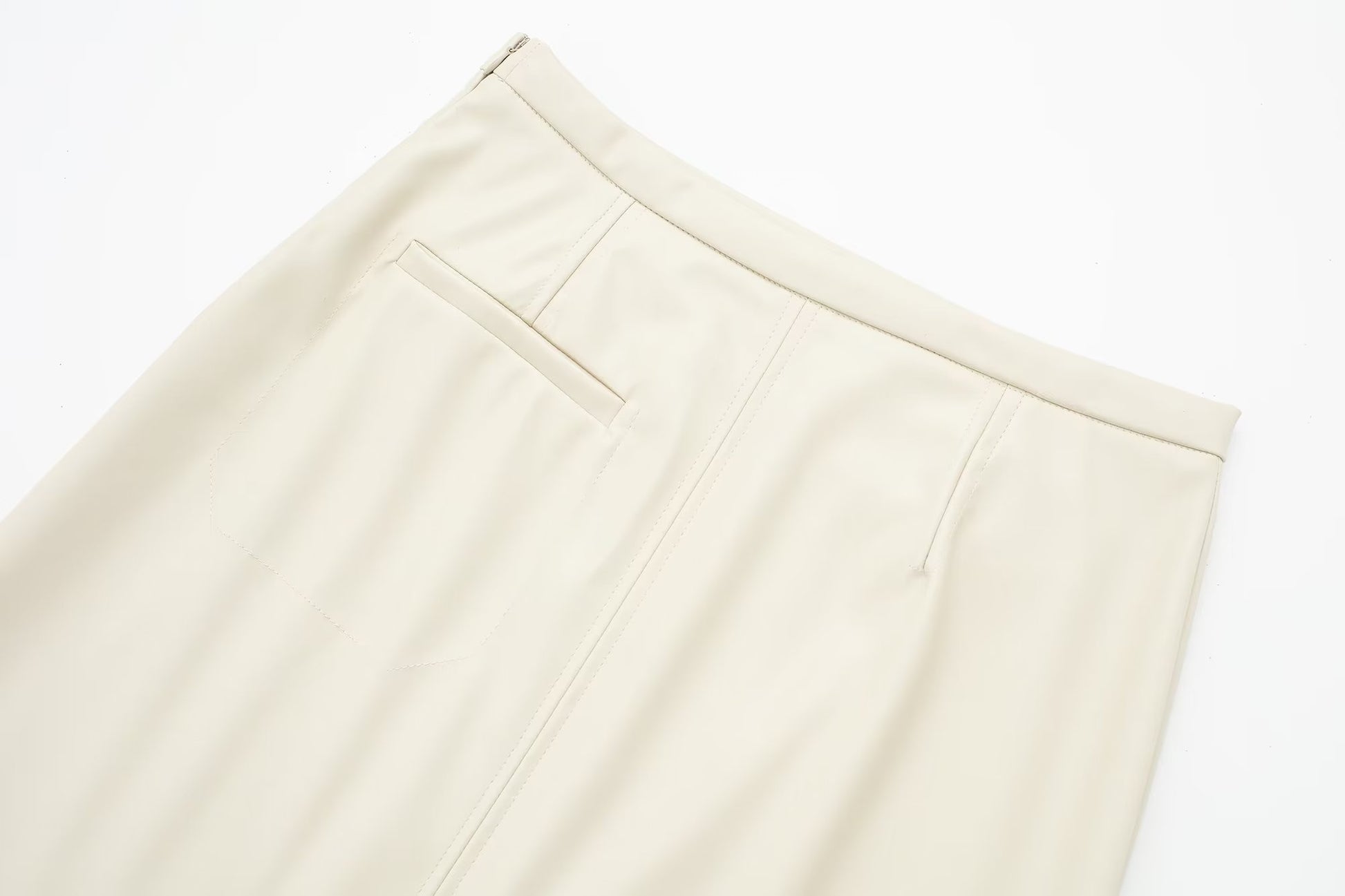 Faux Leather Skirt