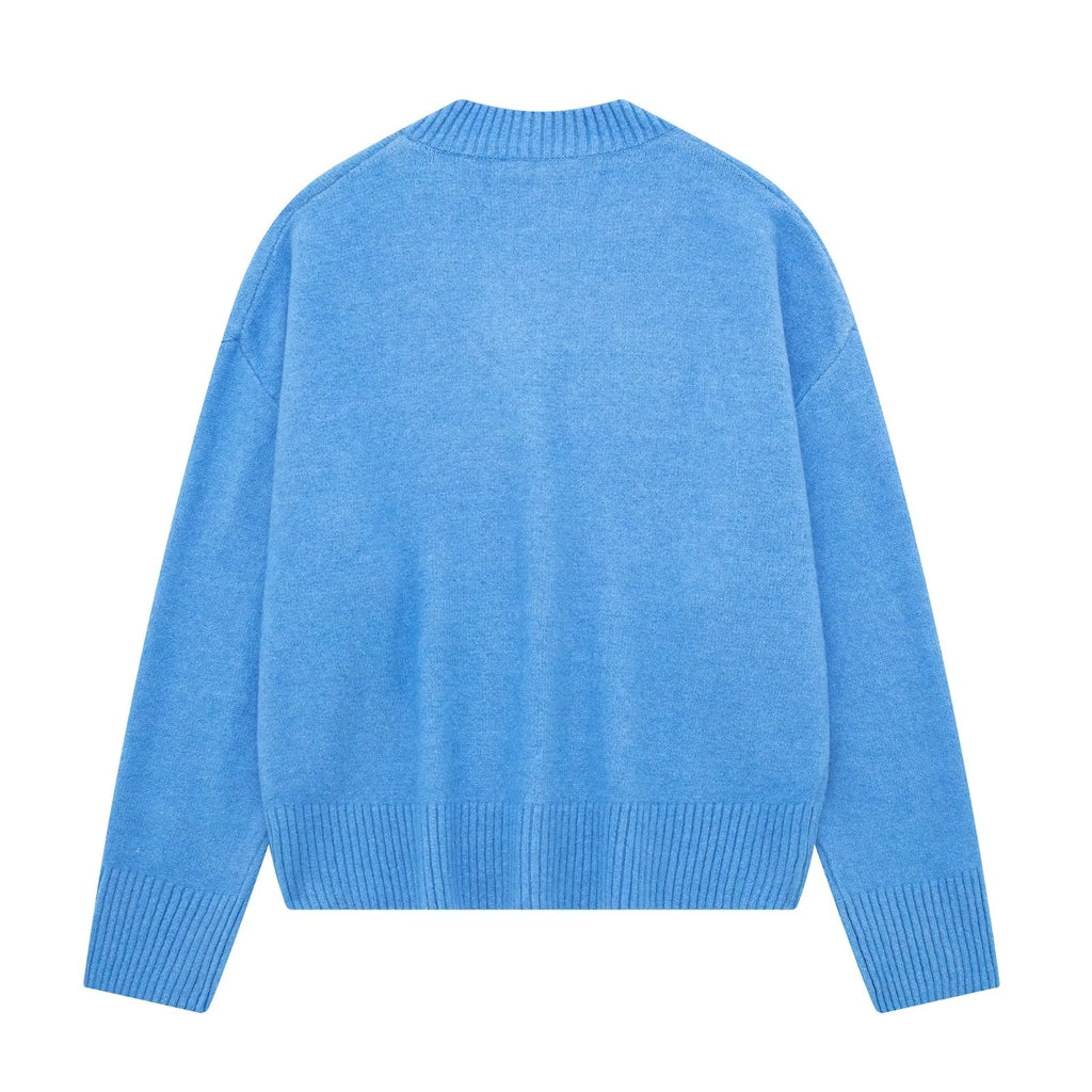 SIMPLE V NECK SWEATER