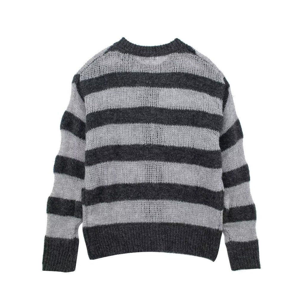 Striped Knitted Sweater