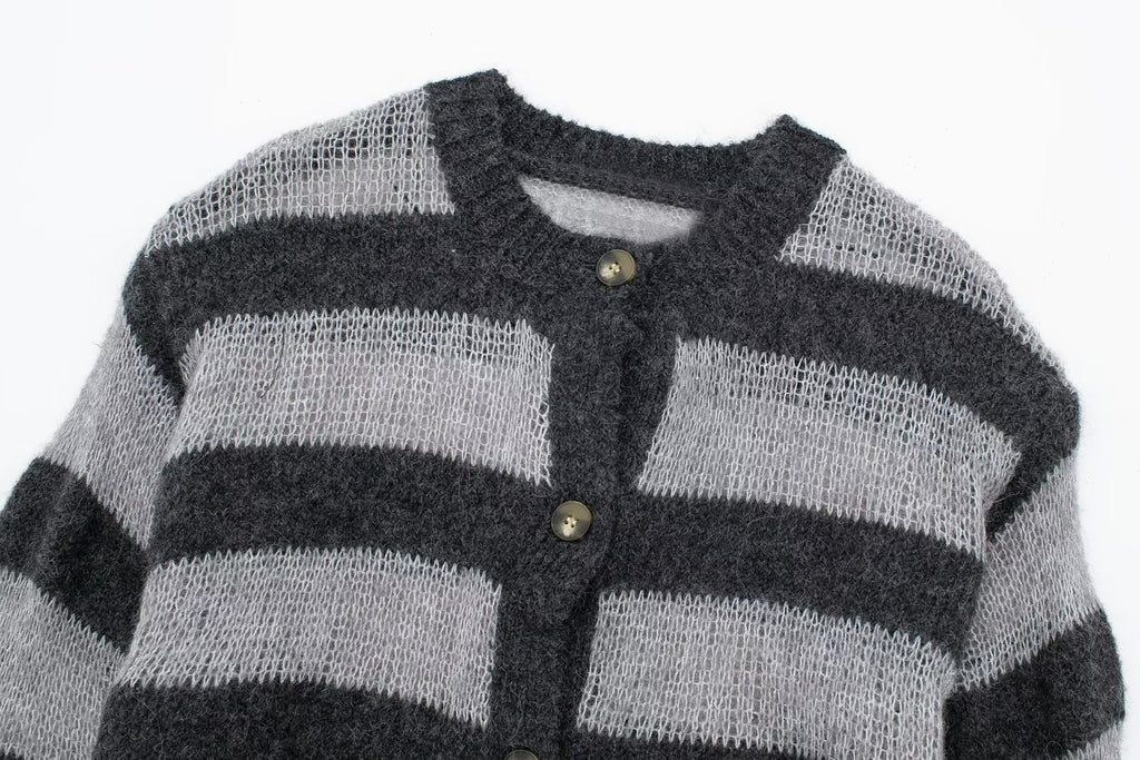 Striped Knitted Sweater
