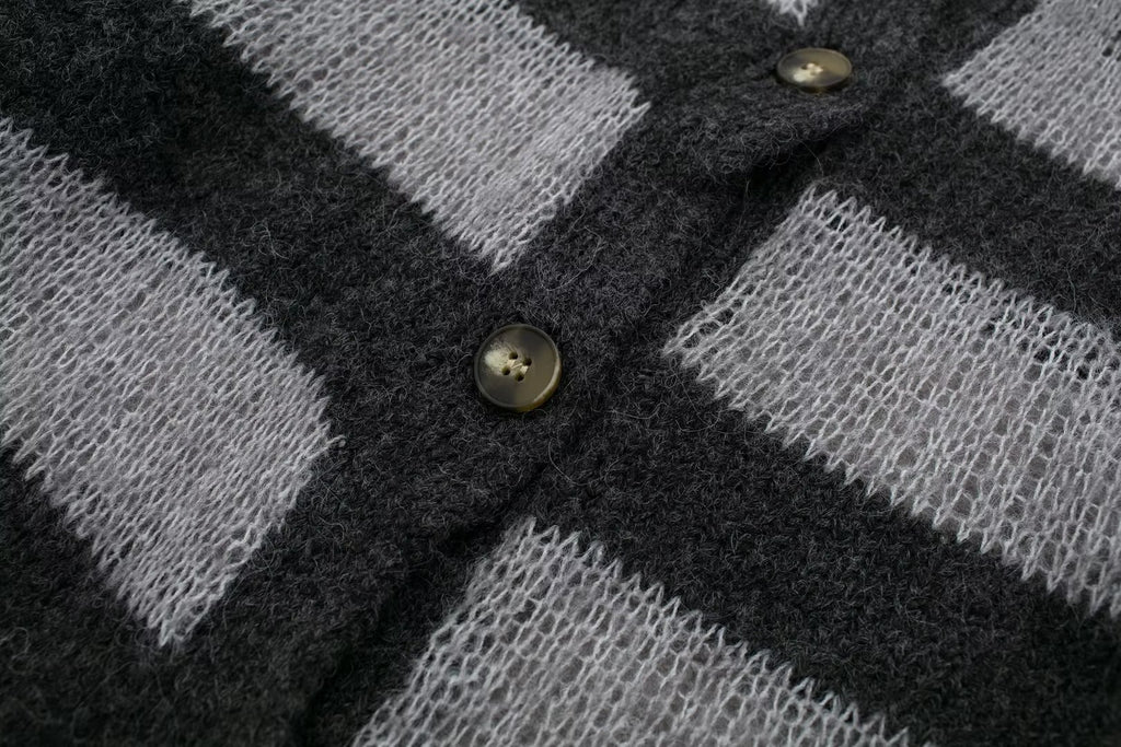 Striped Knitted Sweater