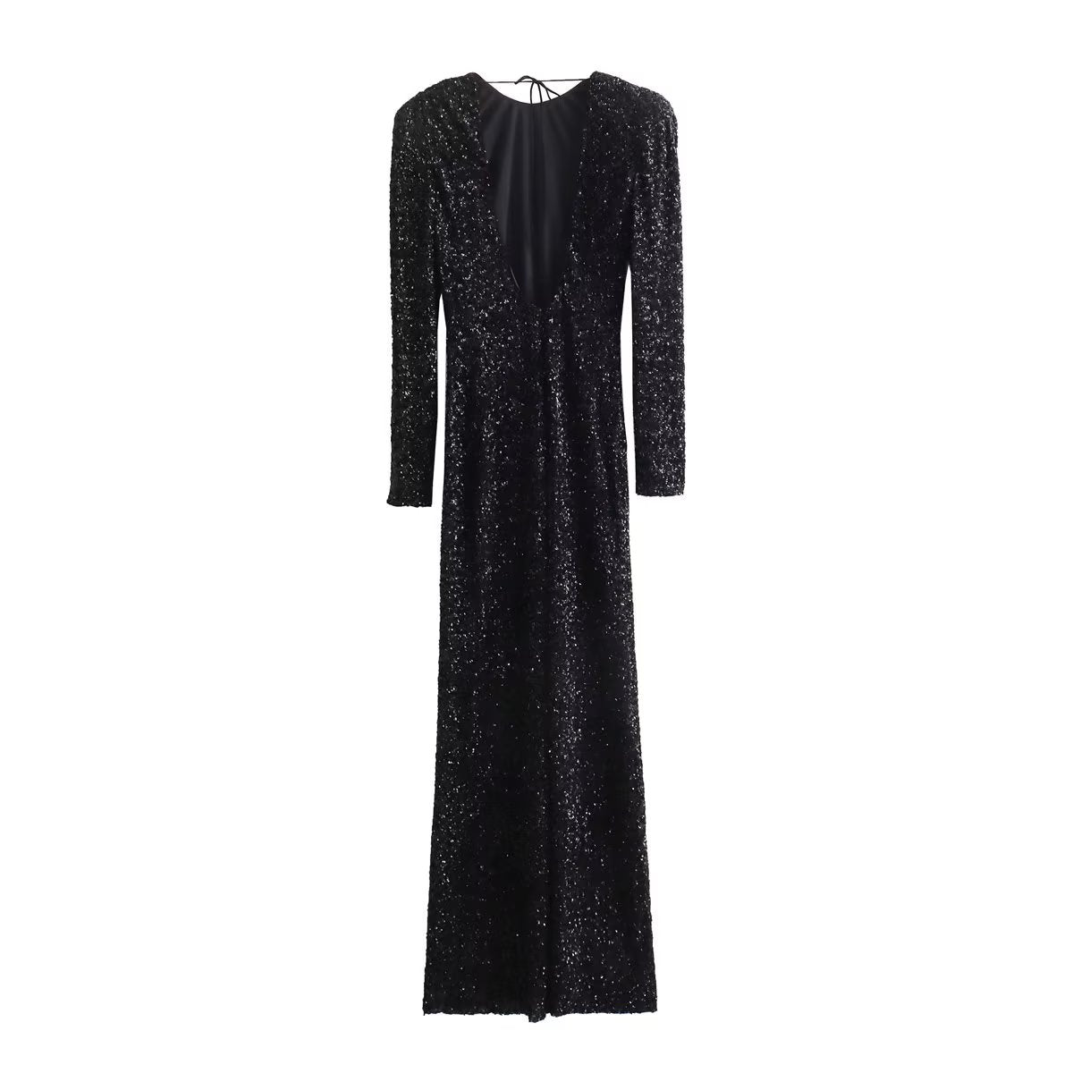 BACKLESS FORMAL DRESS