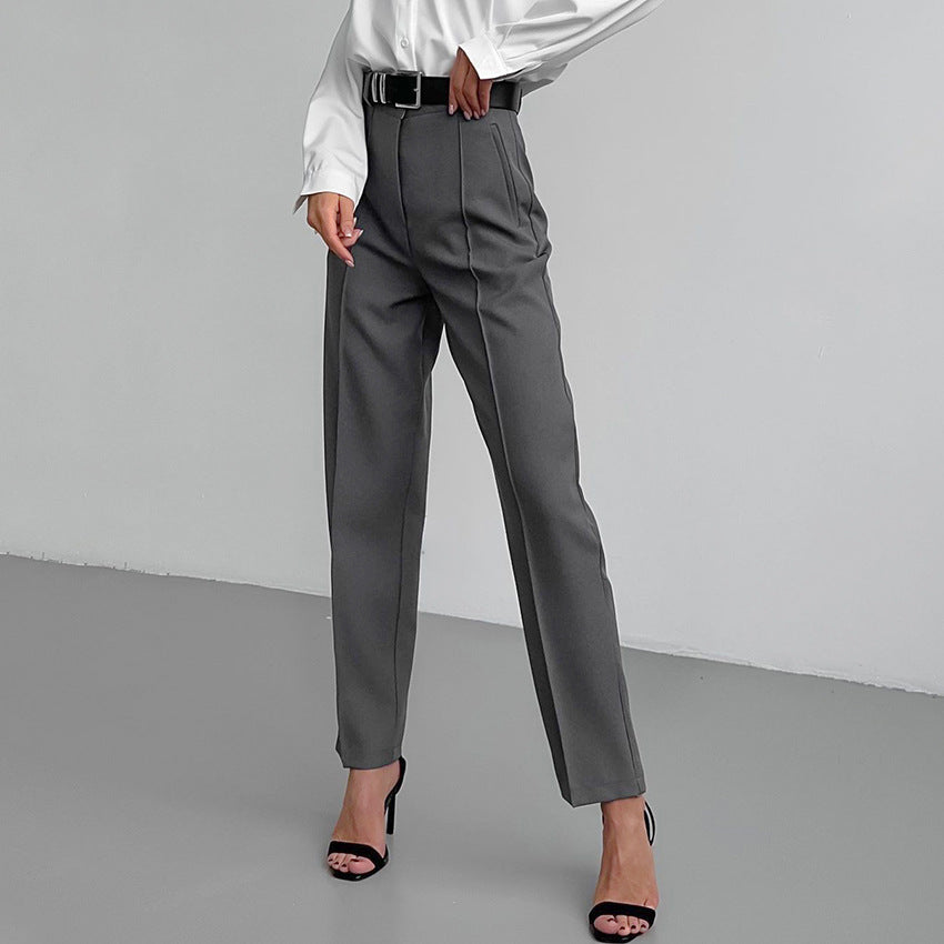 HIGH RISE STRAIGHT PANT