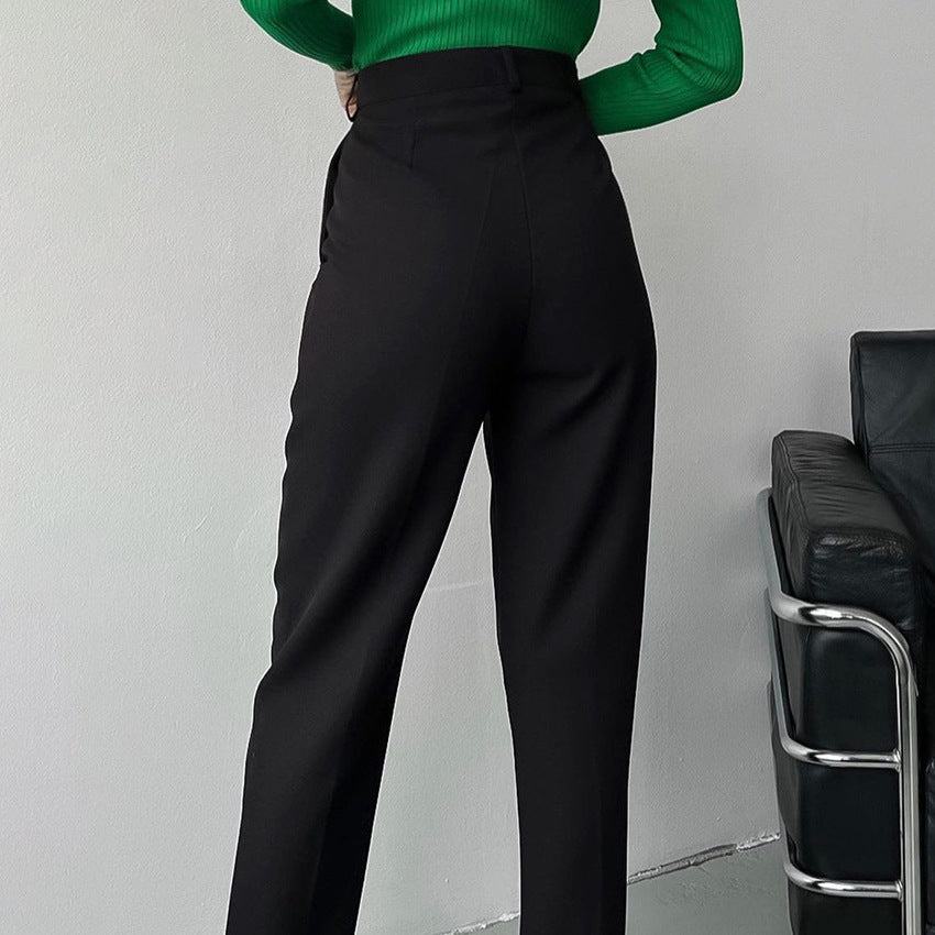 HIGH RISE STRAIGHT PANT