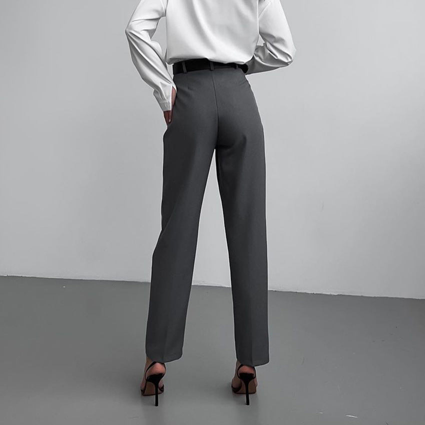 HIGH RISE STRAIGHT PANT